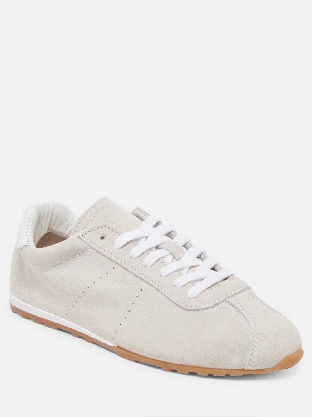 Dolce Vita Serena Sneakers Ivory Suede - New in box